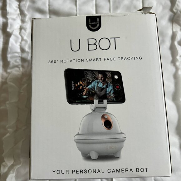 Uspeaker UBot UBOT7-21 360 Smart Face Tracking Camera Bot NIB